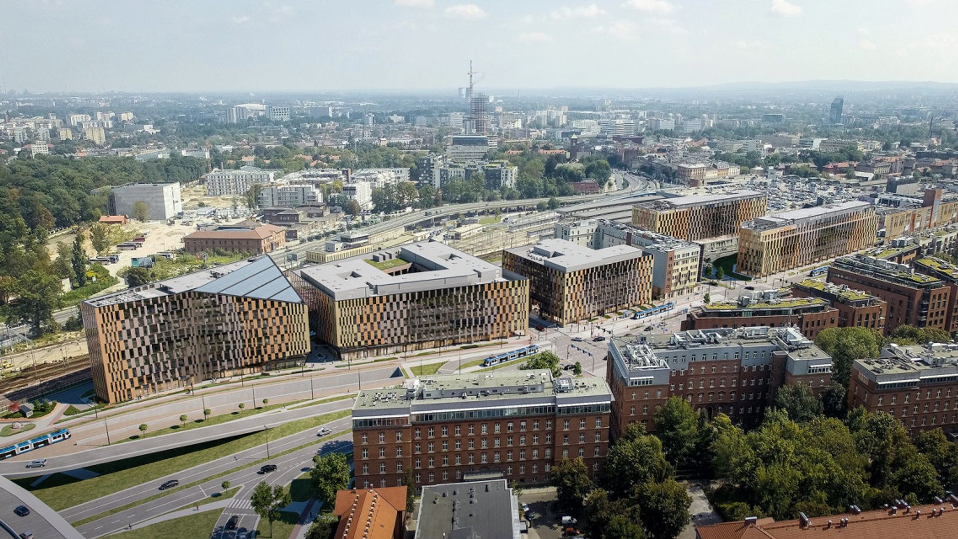 Kraków: Dobiega końca budowa ostatniego etapu kompleksu biurowego High5ive 