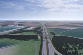 Dolny Śląsk: Powstaje odcinek drogi ekspresowej S8 Kobierzyce Południe - Jordanów Śląski [FILM]