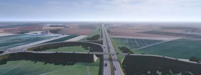 Dolny Śląsk: Powstaje odcinek drogi ekspresowej S8 Kobierzyce Południe - Jordanów Śląski [FILM]