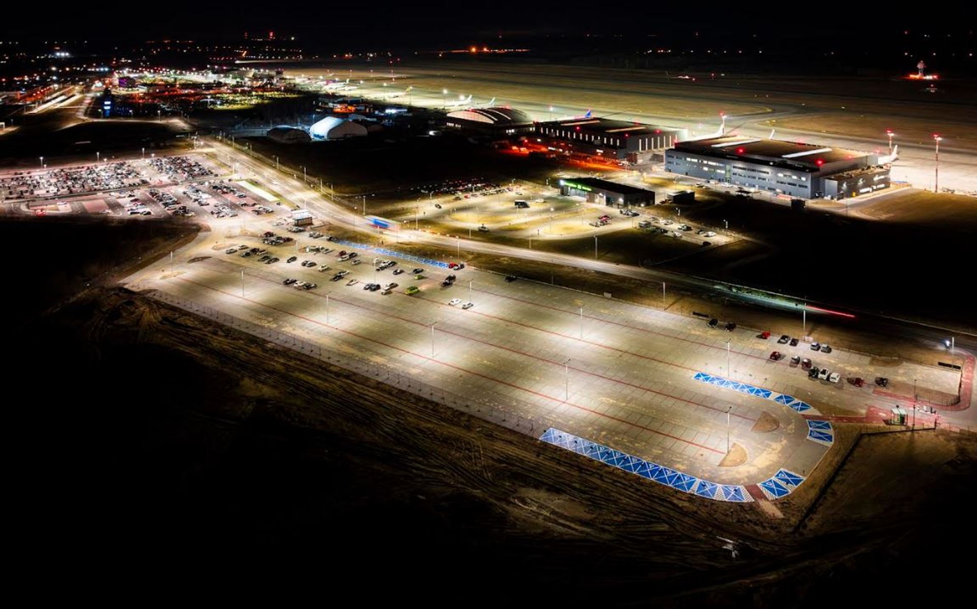 W Katowice Airport oddano do użytku parking terenowy P5