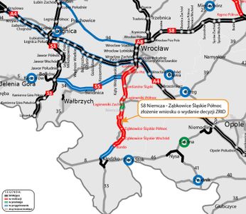 Ważny krok ku budowie kolejnego odcinka drogi S8 Wrocław/Kobierzyce - Kłodzko
