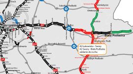 Otwarto kolejne 27 km autostrady A2 w kierunku granicy z Białorusią [FILM]