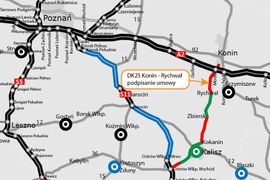 Rusza realizacja trzeciego odcinka DK25 w Wielkopolsce
