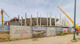Łódź: Budowa stadionu ŁKS idzie zgodnie z planem