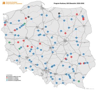 Program budowy 100 obwodnic – sprawdzamy postęp prac