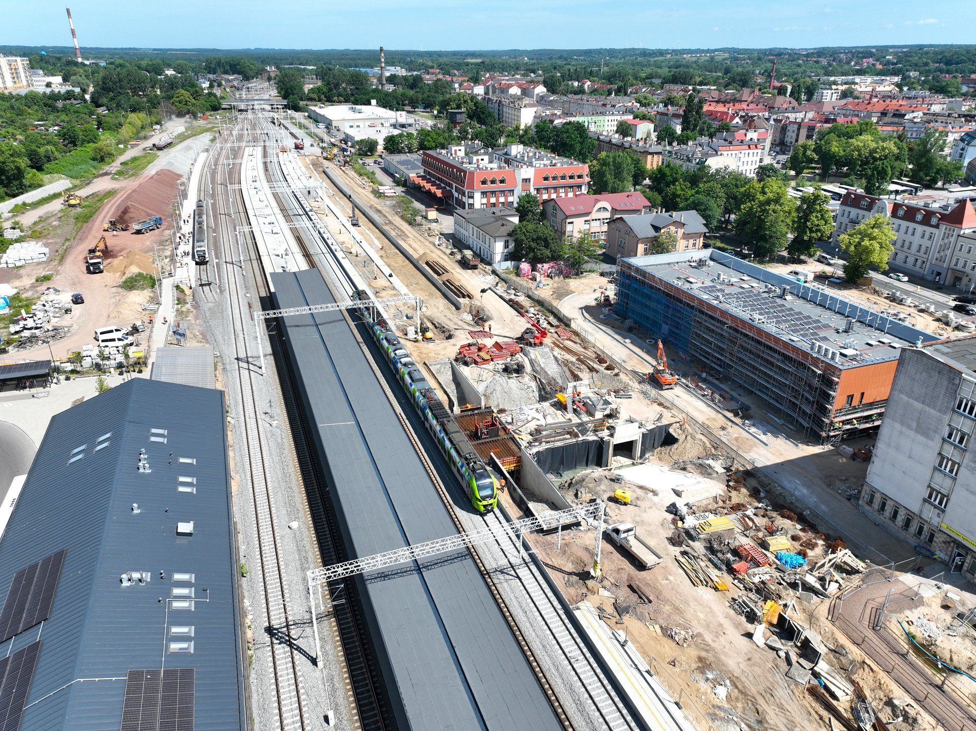Kolejne efekty modernizacji linii kolejowej Lębork – Słupsk są już widoczne