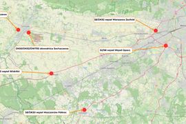 Przygotowania do rozbudowy autostrady A2 w aglomeracji warszawskiej nabierają tempa