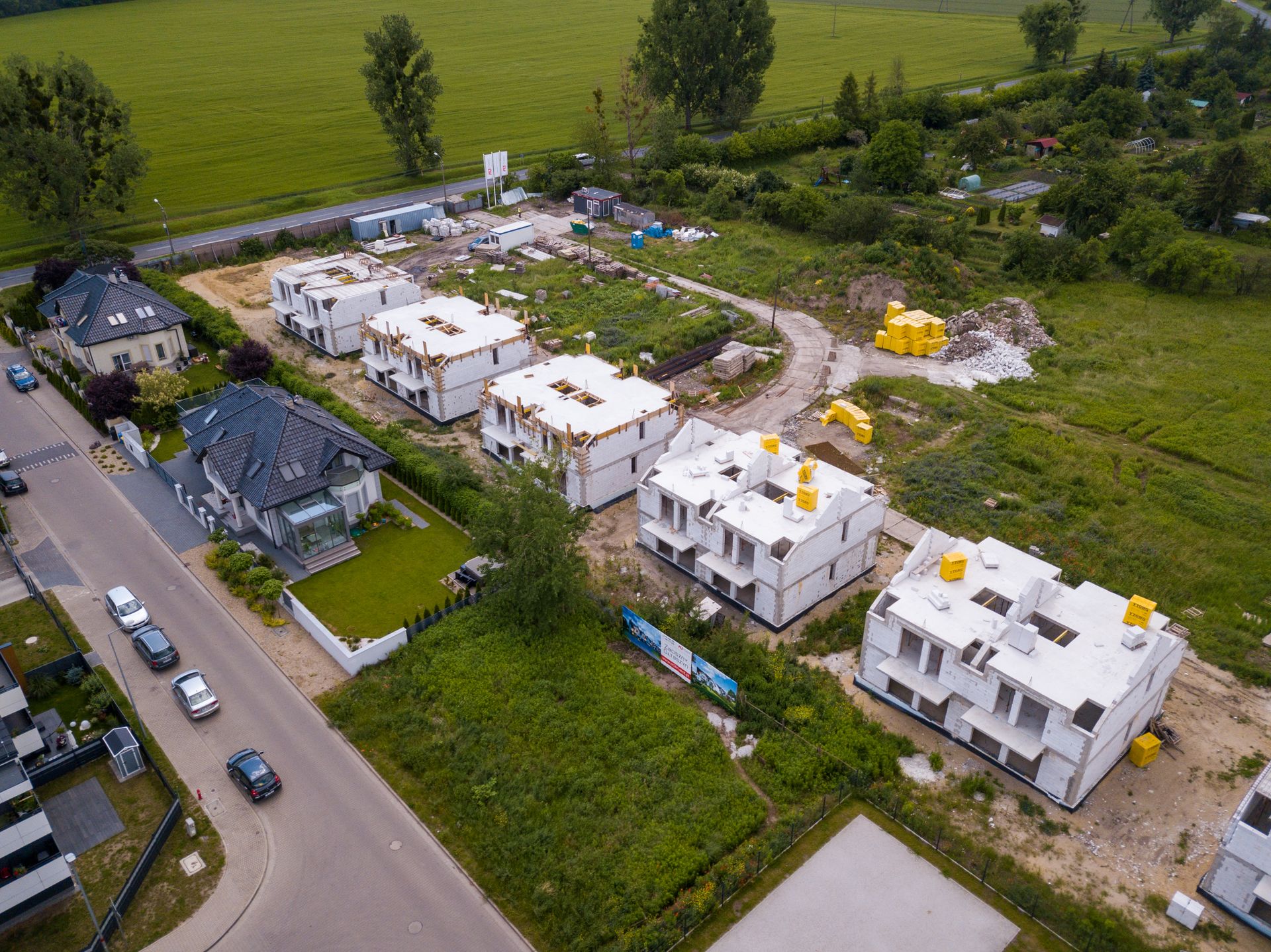 Wrocław: Zaciszny Ołtaszyn – osiedle luksusowych domów od M3 Invest nabiera kształtów 