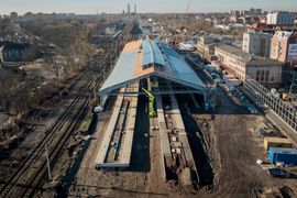 Postępują prace przy modernizacji zabytkowej stacji kolejowej w Bytomiu [ZDJĘCIA]