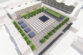 [Wrocław] Zielone ściany i donice. Plac Nowy Targ przestanie być betonową pustynią