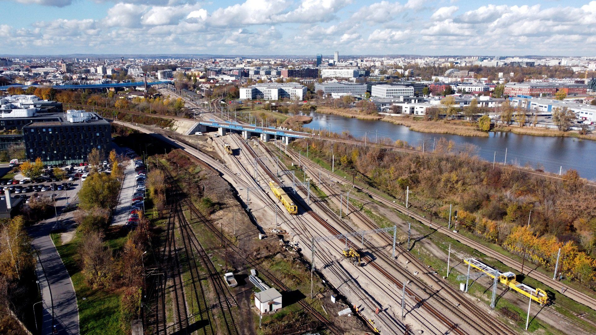 Od grudnia nowe tory kolejowe ułatwią podróże przez Kraków 