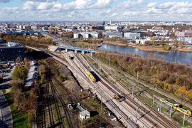Od grudnia nowe tory kolejowe ułatwią podróże przez Kraków [ZDJĘCIA]