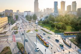 WARSZAWA: Nowe przejścia, skwer - wielkie zmiany na Młynowie