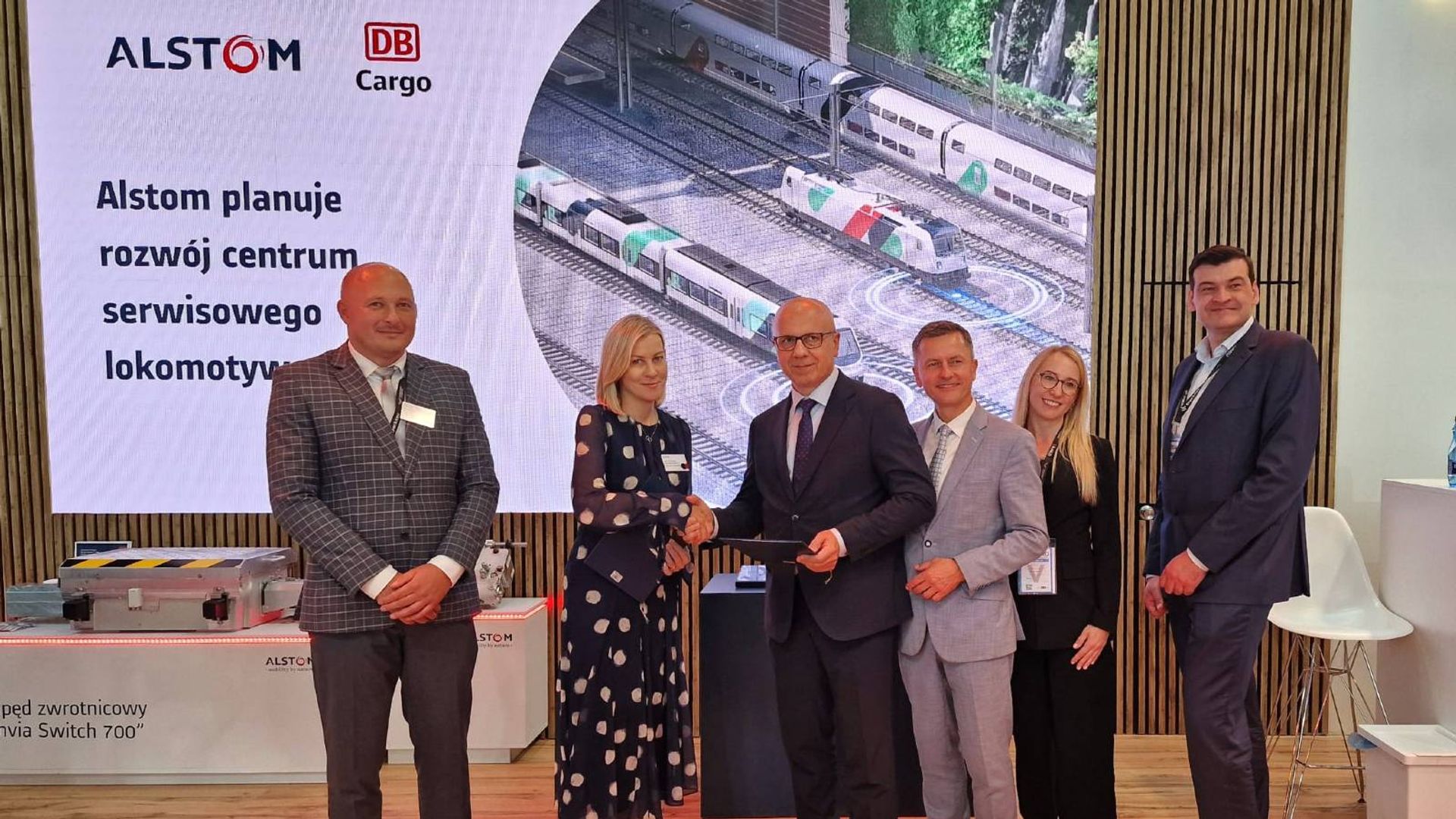 Alstom i DB Cargo Polska chcą budować w Polsce potężne centrum serwisowe lokomotyw