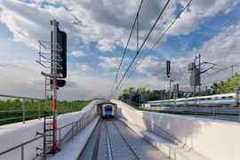 Nowe pociągi i szybkość nawet 350 km na godzinę! Taka będzie Kolej Dużych Prędkości w Łodzi [WIZUALIZACJE]