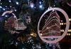 [Warszawa] Iluminacja świątecznej choinki na placu budowy biurowca Astoria