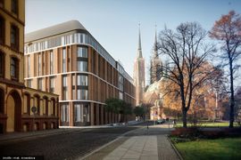 [Wrocław] Strabag generalnym wykonawcą nowego hotelu przy Placu Katedralnym