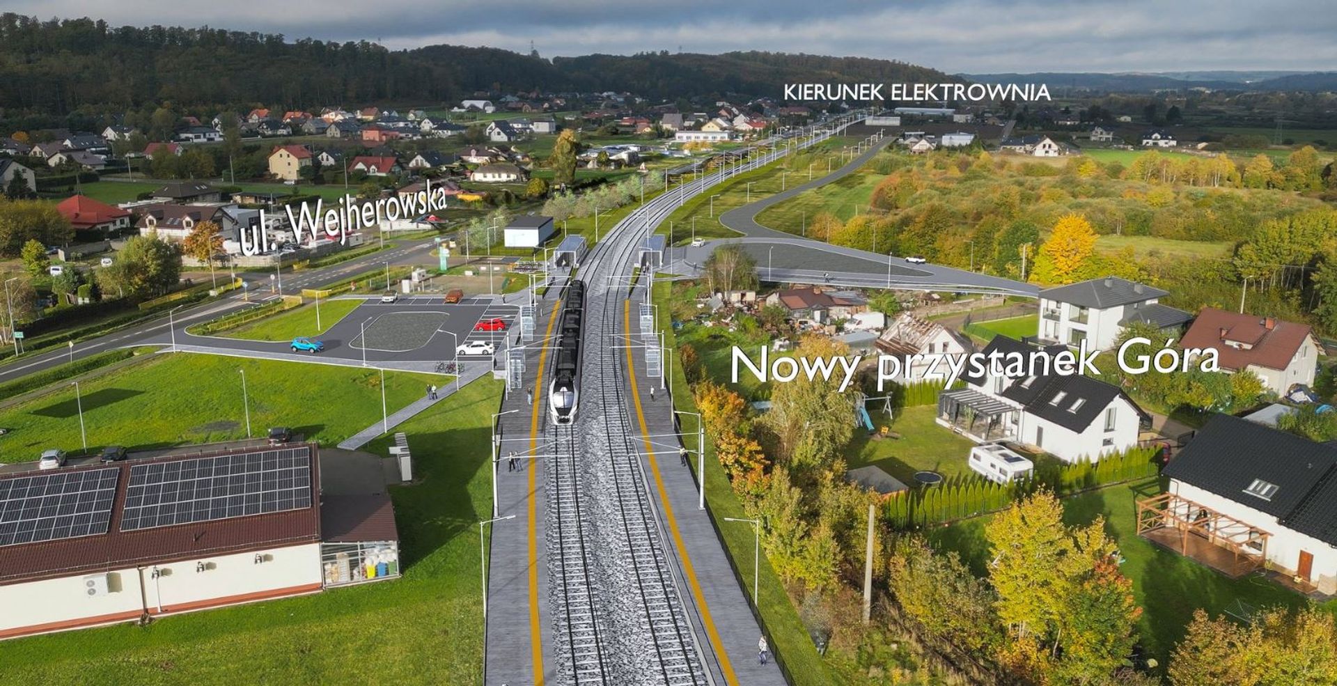 Kolejny etap budowy dostępu kolejowego do elektrowni jądrowej