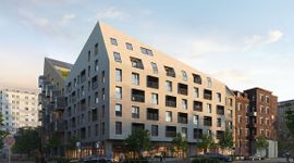 W narożniku Rynku Łazarskiego w Poznaniu powstanie budynek mieszkalny o ciekawej architekturze 