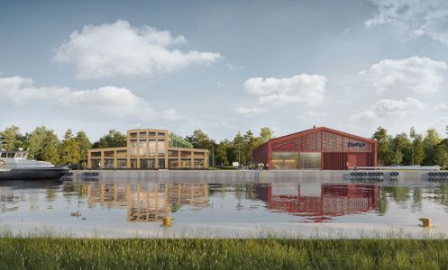 Equinor wybrał wykonawcę bazy serwisowej w Łebie dla morskich farm wiatrowych Bałtyk [WIZUALIZACJE]