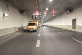 Ruszyły prace serwisowe w tunelach Trasy Łagiewnickiej w Krakowie