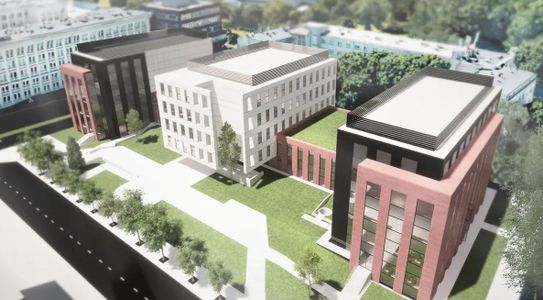 Akademia Górniczo-Hutnicza rozbudowuje centralną część kampusu w Krakowie [WIZUALIZACJE]