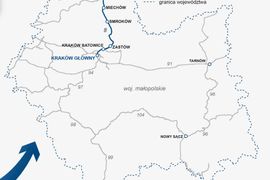 Zwiększą się możliwości kolei i dostęp do pociągów na odcinku Kraków – Tunel