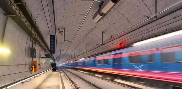 Pod centrum Łodzi powstaje wielki, ok. 4,6 km podziemny tunel kolejowy dla Kolei Dużych Prędkości [FILMY]