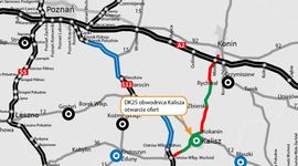 Otwarto oferty w przetargu na obwodnicę Kalisza w ciągu DK25