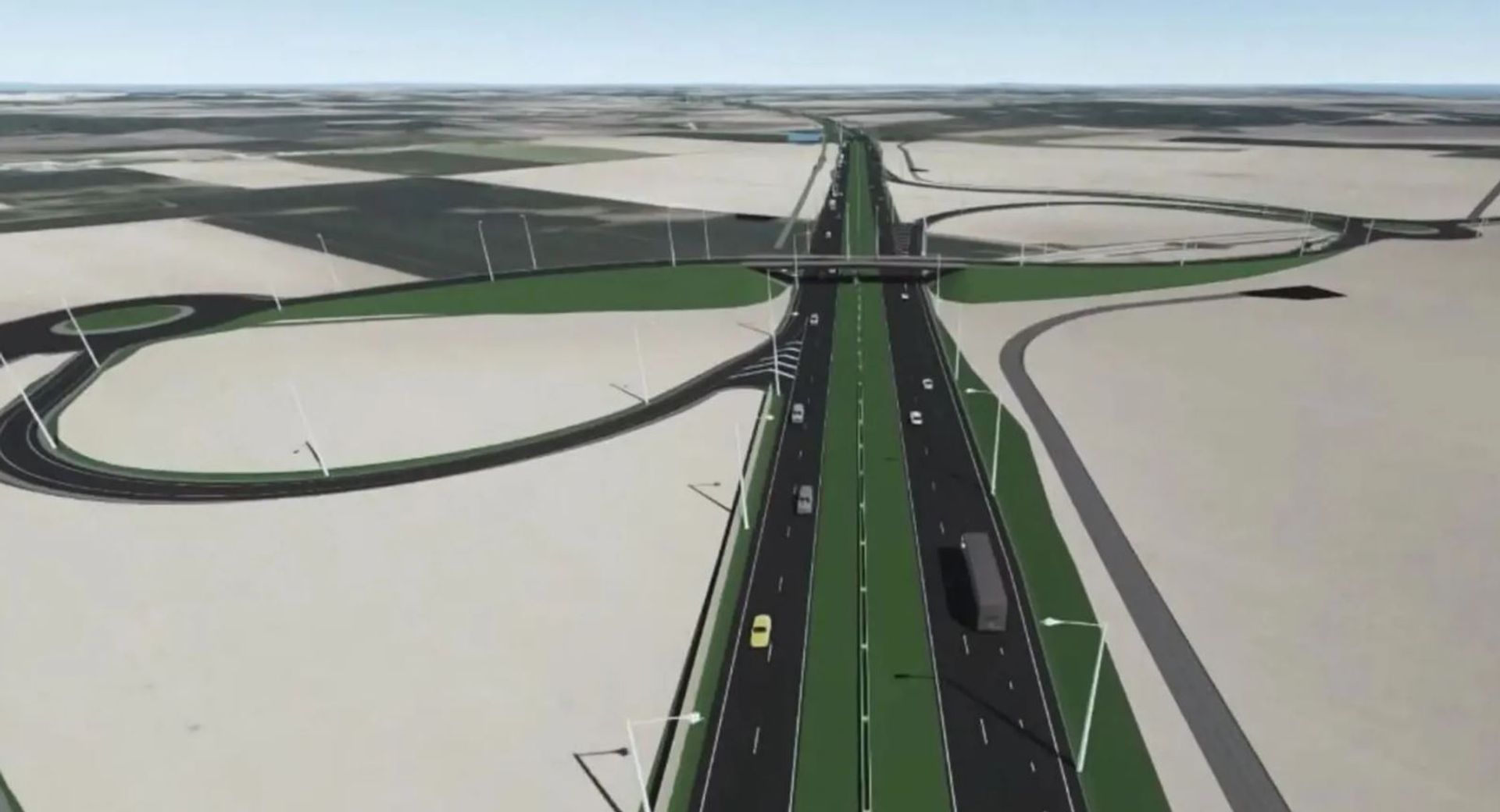 Pod Wrocławiem powstaje odcinek drogi ekspresowej S8 Kobierzyce Północ – Kobierzyce Południe 