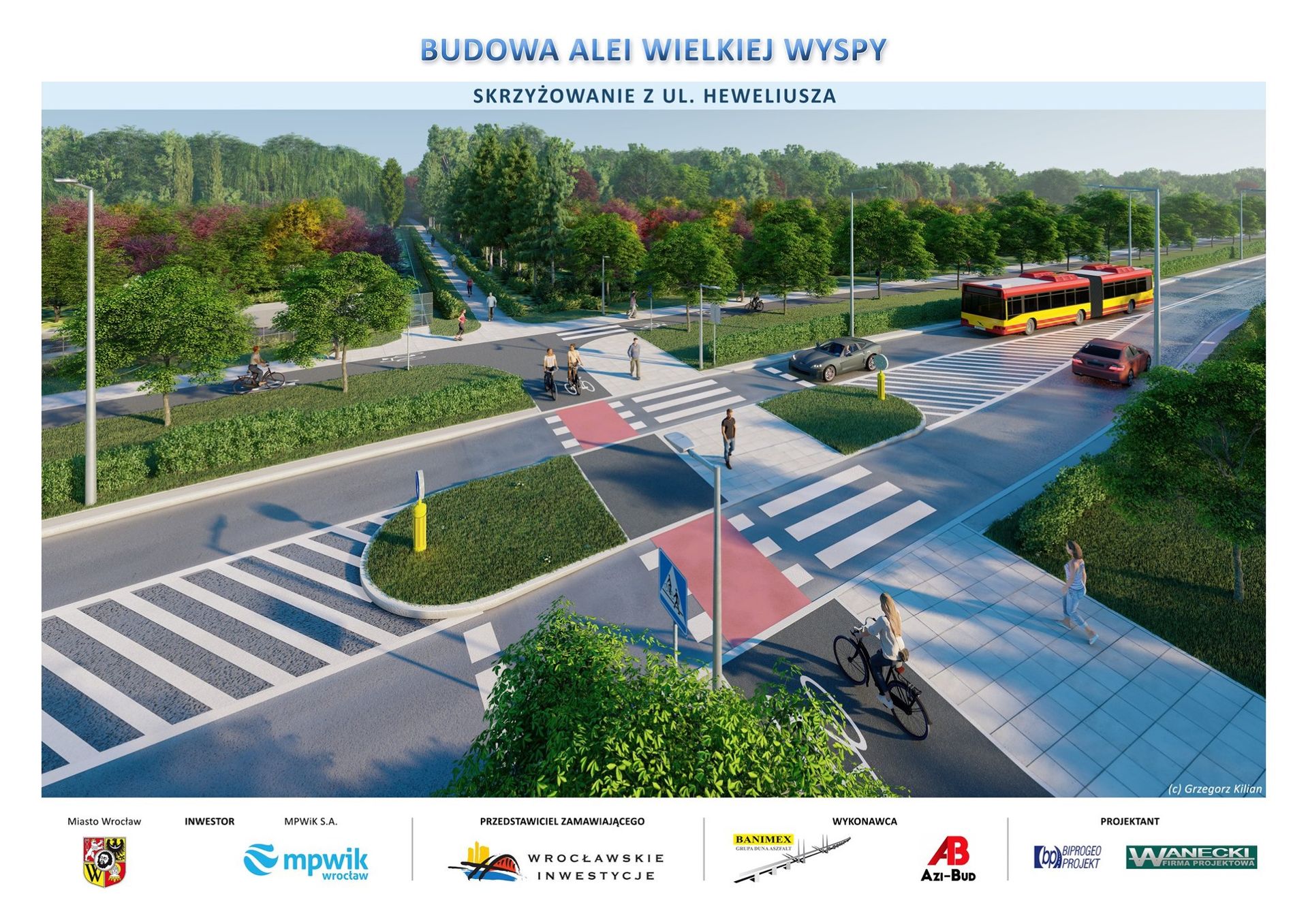 Wrocław: Budowa Alei Wielkiej Wyspy nie jest zagrożona 