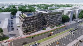 W centrum Wrocławia trwa budowa nowego biurowca [FILM + ZDJĘCIA + WIZUALIZACJE]
