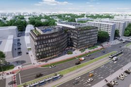 W centrum Wrocławia trwa budowa nowego biurowca [FILM + ZDJĘCIA + WIZUALIZACJE]