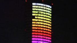 [Wrocław] W sobotę Sky Tower zamieni się w wielki kolorowy wyświetlacz