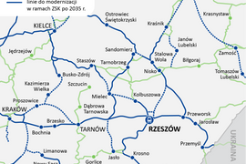 Jest plan rozwoju kolei w Polsce południowo-wschodniej