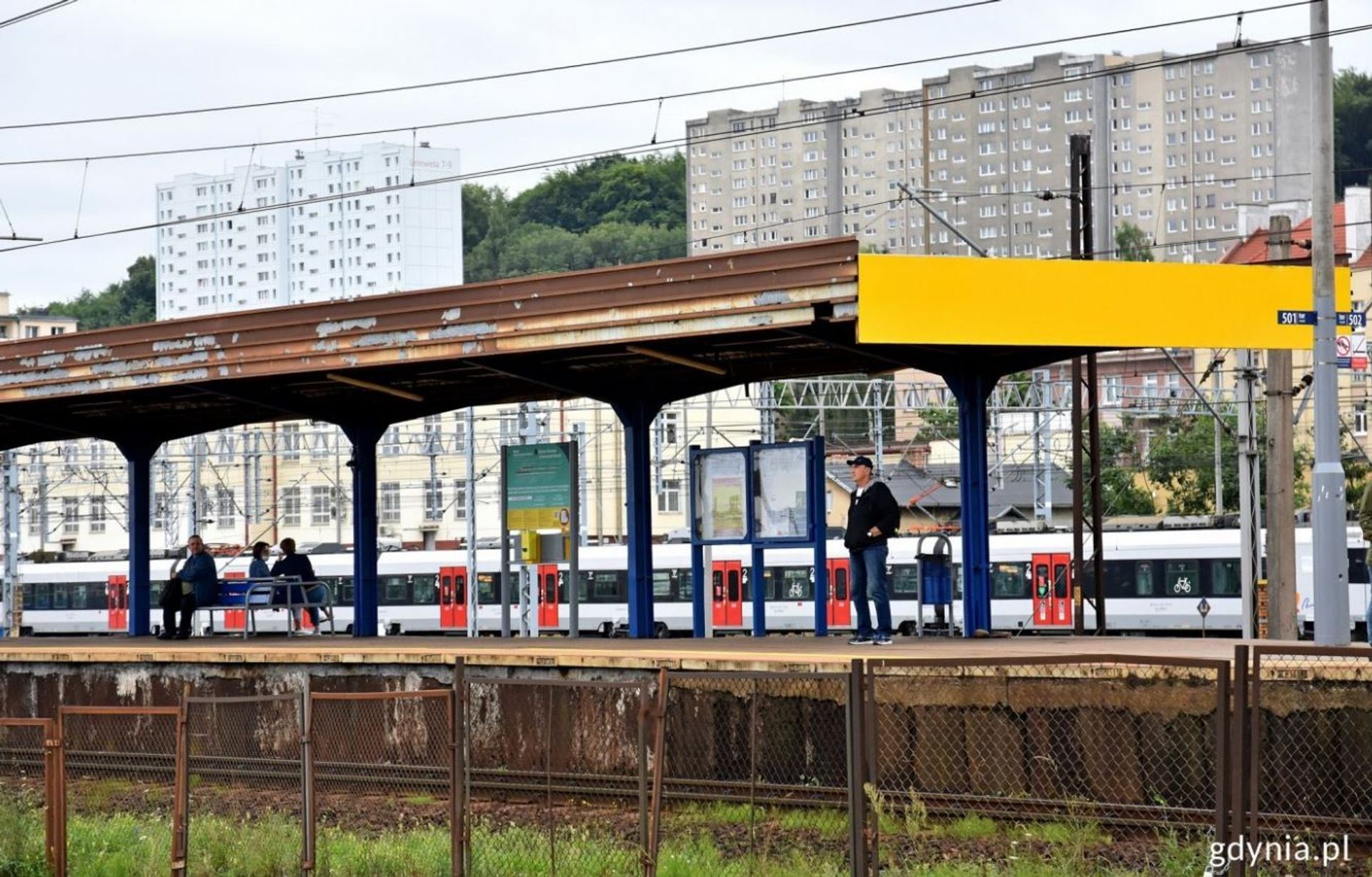 Modernizacja przystanku SKM Gdynia Stocznia-Uniwersytet Morski już wkrótce