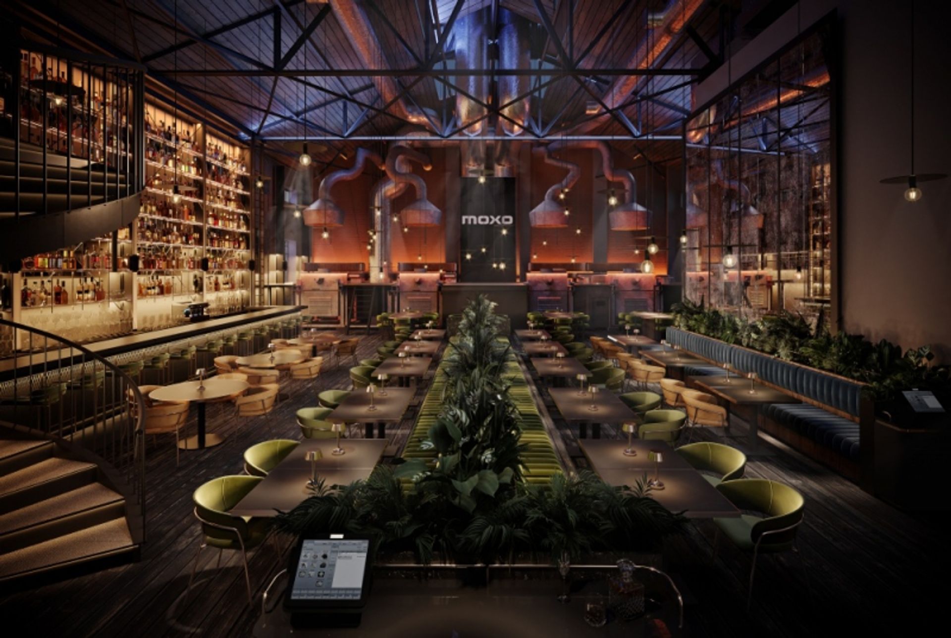 Fabryka Norblina z nowym konceptem MOXO, będącym połączeniem restauracji i klubu muzycznego 