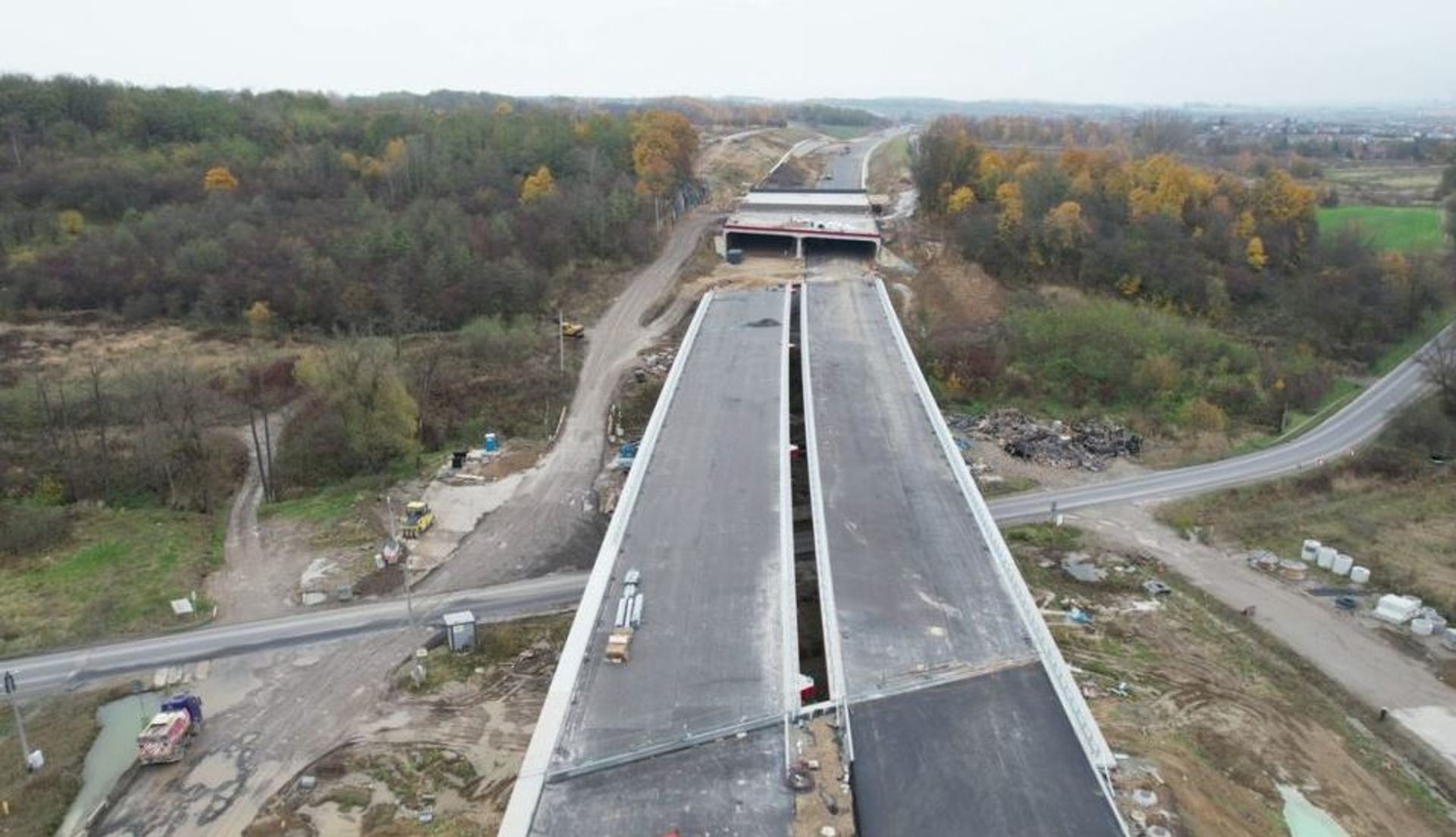 Trwają zaawansowane prace na budowie S52 Północnej Obwodnicy Krakowa 