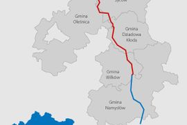 Trwa budowa linii 400 kV, która zapewni stabilne dostawy energii elektrycznej do odbiorców na terenie woj. dolnośląskiego i opolskiego