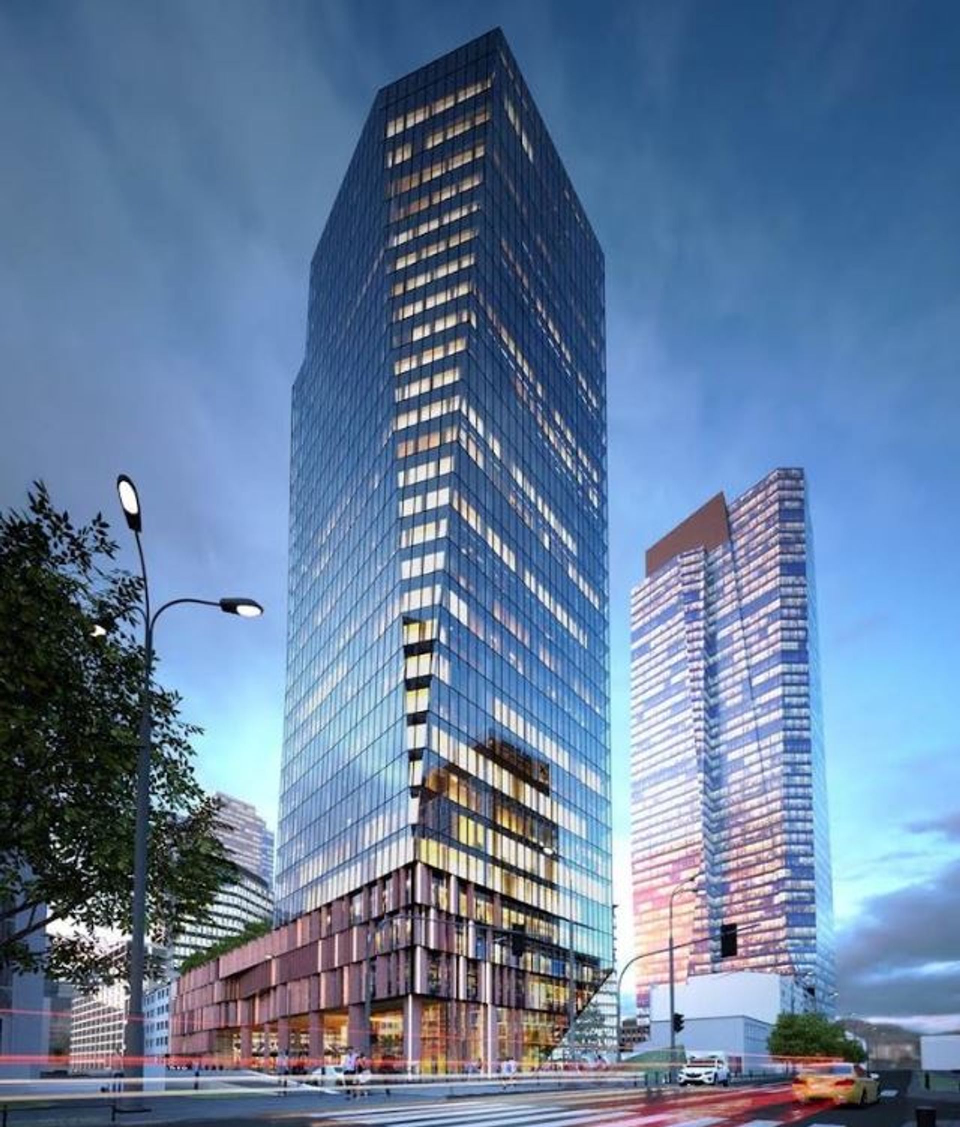 Ghelamco sprzedaje projekt 130-metrowego wieżowca Chopin Tower w Warszawie, ale pozostaje jego deweloperem