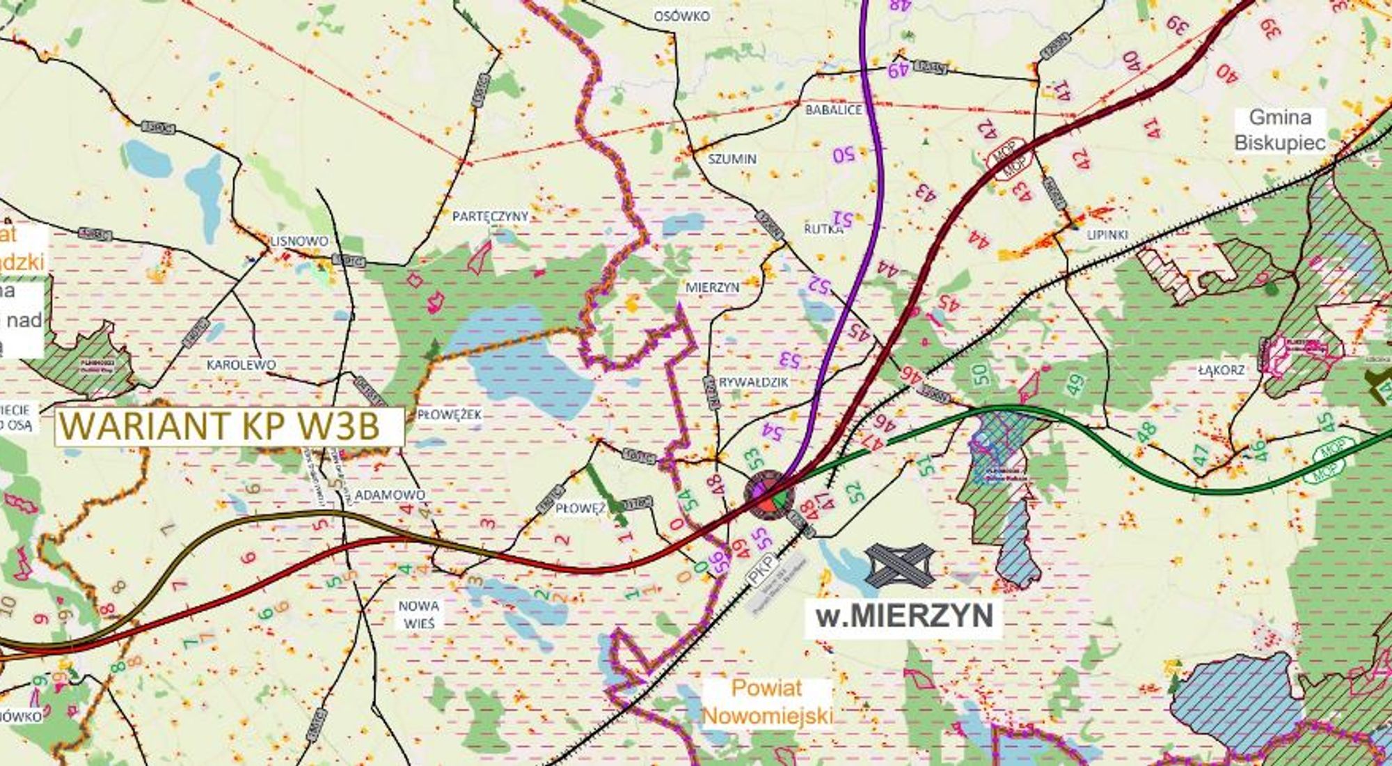 S5 Postcode Map Krok po kroku do budowy drogi ekspresowej S5 z Grudziądza do Ostródy ...