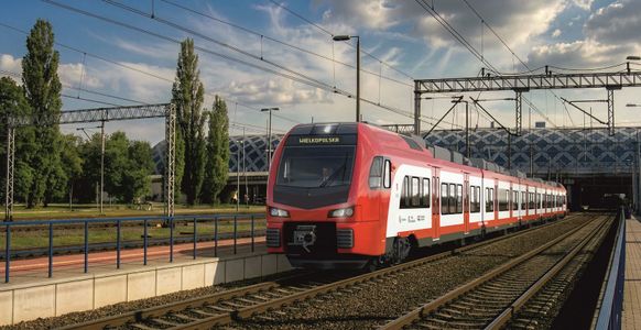 Stadler prezentuje design nowych pociągów FLIRT dla Wielkopolski. Nowoczesny design z poznańskim DNA [WIZUALIZACJE]