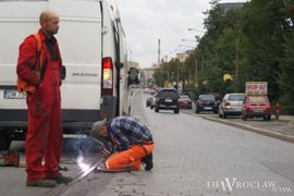 [Wrocław] W sobotę będą naprawiać tory na Curie-Skłodowskiej. Uwaga na utrudnienia