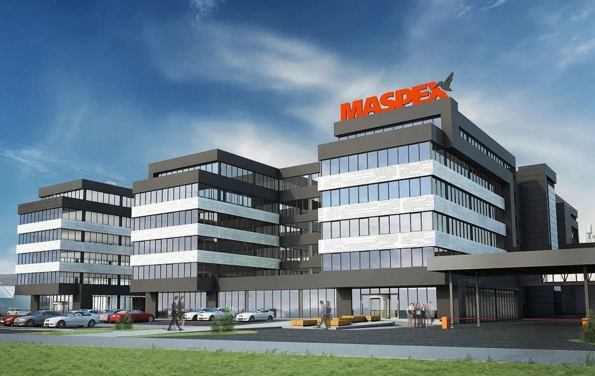 Maspex, / Biurowiec na terenie fabryki Maspex Wadowice