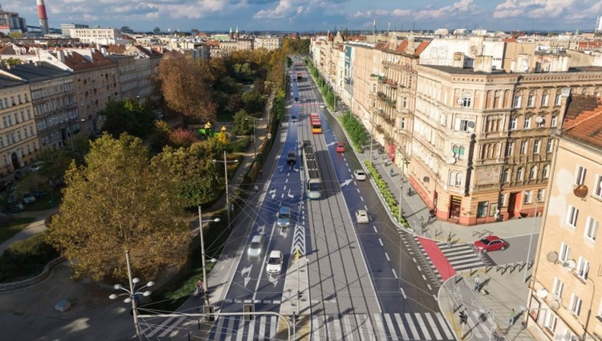 Jest decyzja o przetargu na przebudowę całej ulicy Pomorskiej i części placu Staszica 