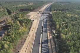 Trwa budowa odcinka drogi ekspresowej S10 Solec Kujawski – Toruń Zachód [FILM]