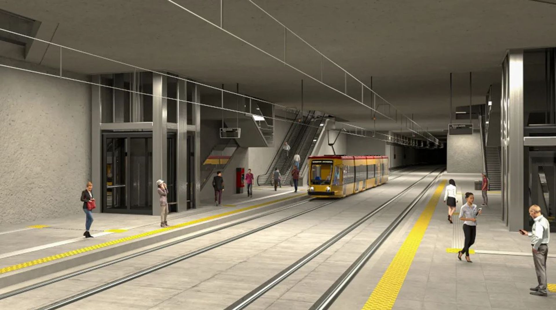 Tramwaje Warszawskie rozstrzygnęły przetarg na budowę pierwszej w stolicy podziemnej trasy tramwajowej 