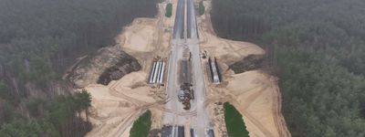 Powstaje odcinek drogi ekspresowej S10 Solec - Toruń Zachód [FILM]