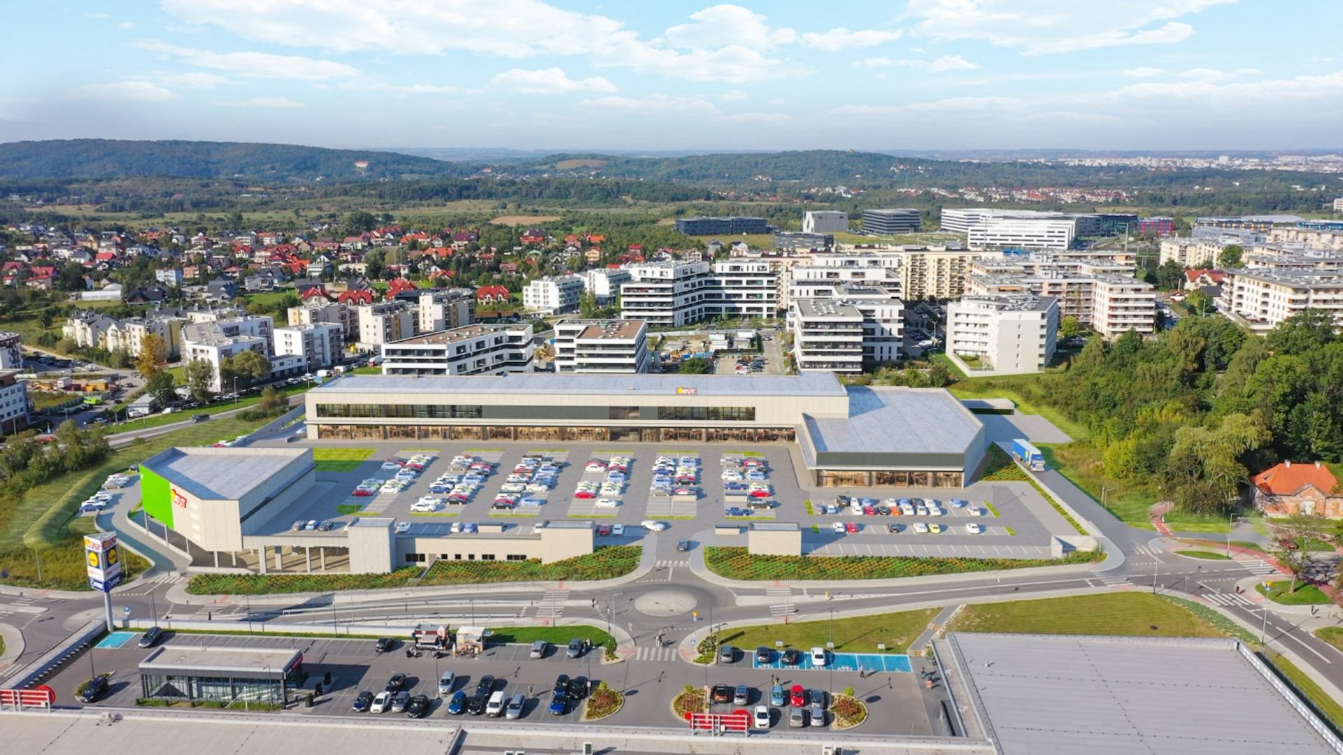 W Krakowie trwa rozbudowa centrum handlowego ATUT Ruczaj 
