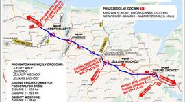 [pomorskie] Realizacja trasy S7 na odcinku Koszwały – Nowy Dwór Gdański wchodzi w kolejny etap